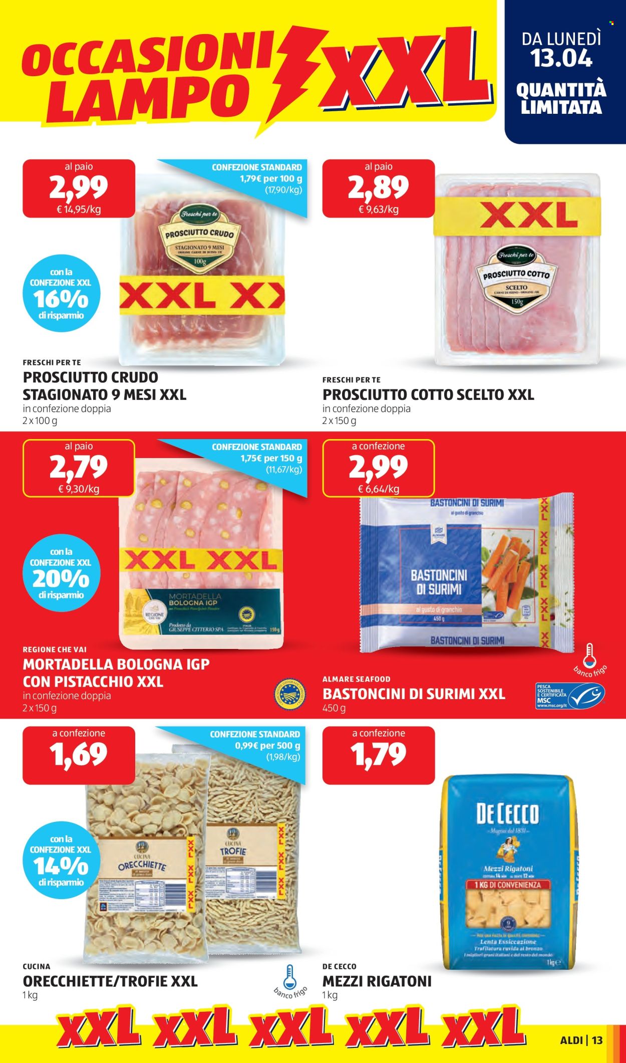 Volantino Aldi - 13/4/2026 - 19/4/2026. Pagina 13
