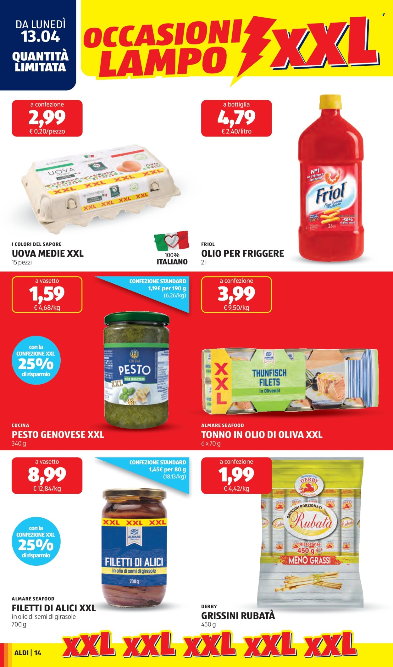 Volantino Aldi - 13/4/2026 - 19/4/2026. Pagina 14