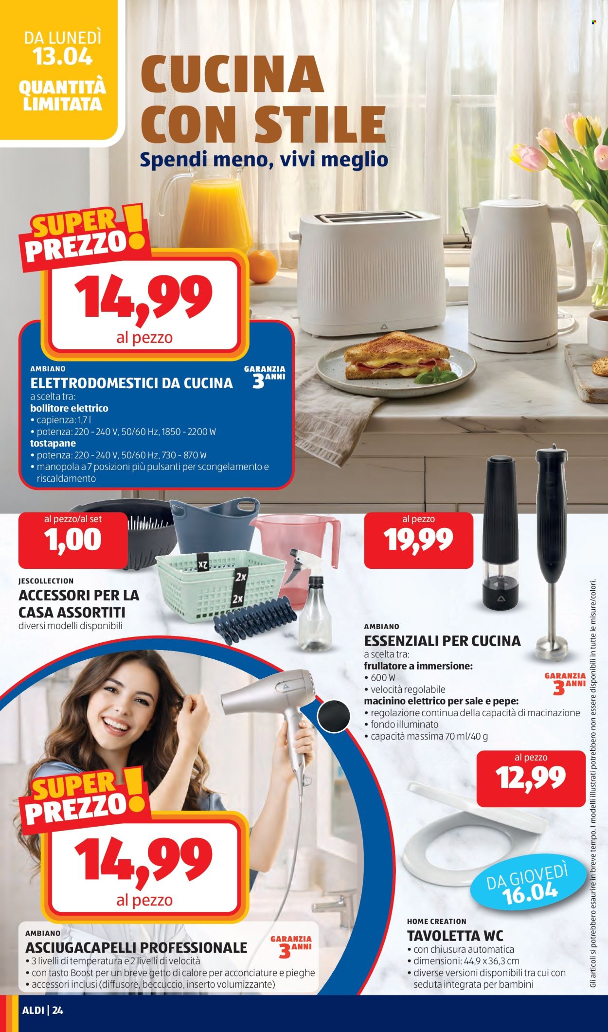 Volantino Aldi - 13/4/2026 - 19/4/2026. Pagina 24
