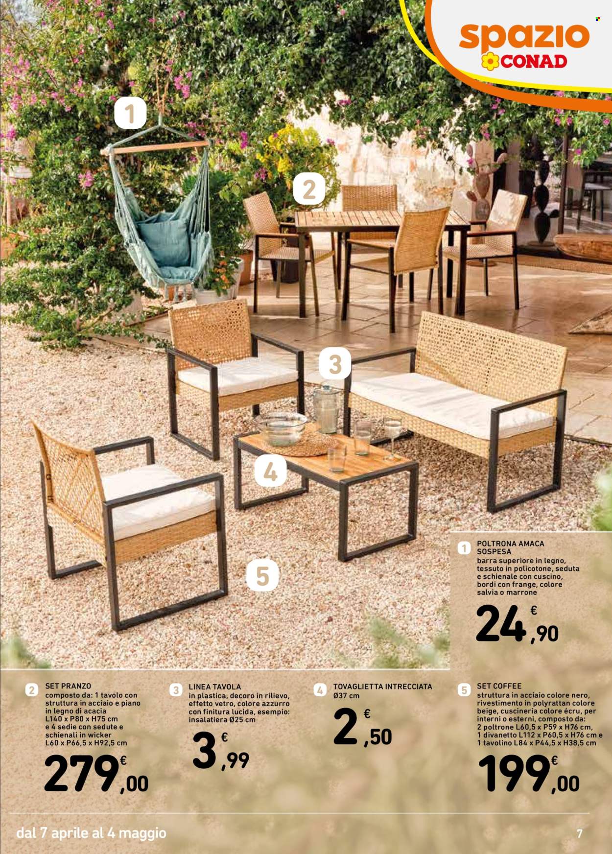 Volantino Spazio Conad - 7/4/2026 - 4/5/2026. Pagina 7