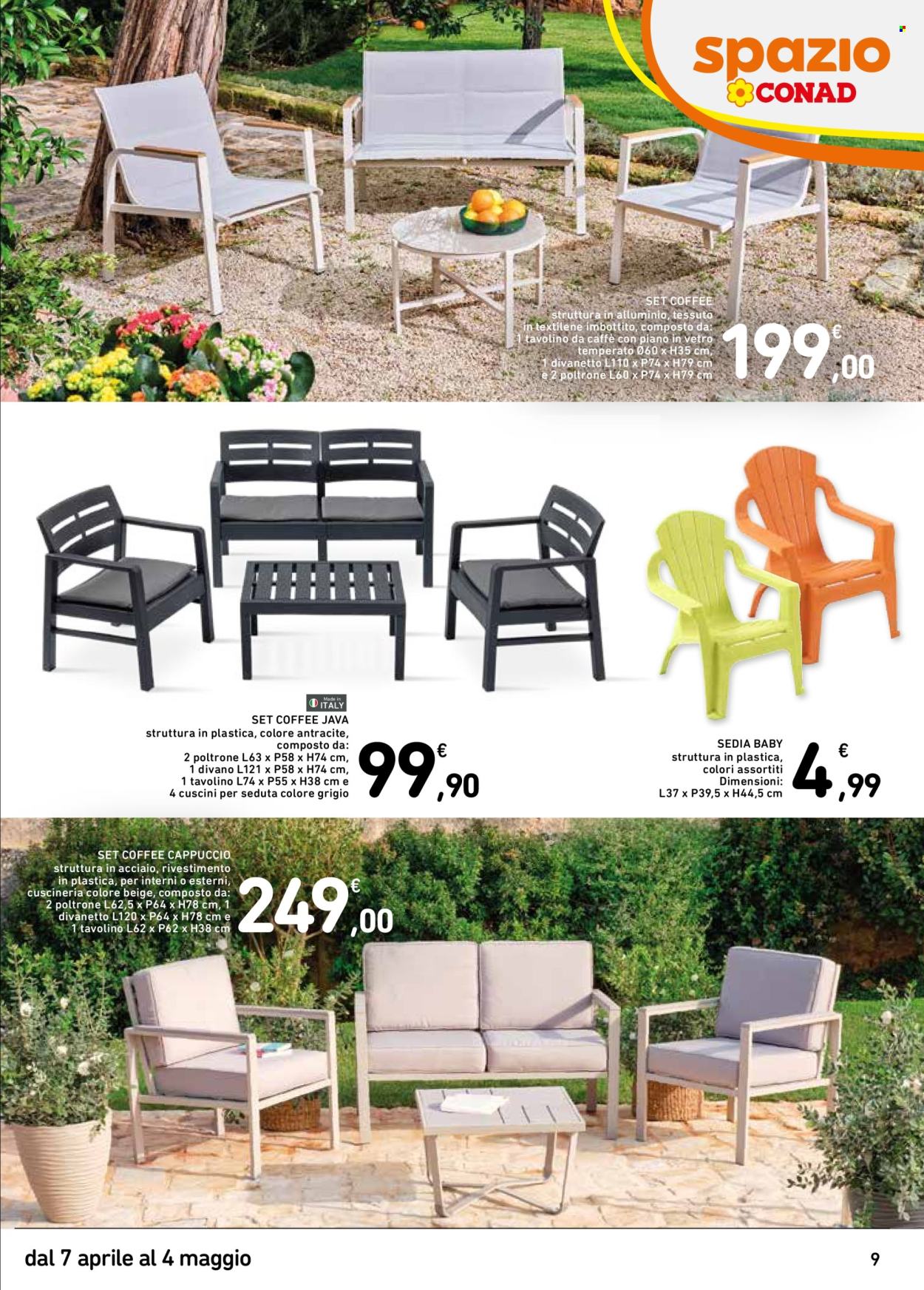Volantino Spazio Conad - 7/4/2026 - 4/5/2026. Pagina 9