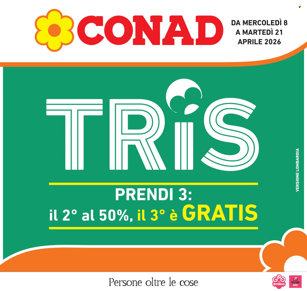 Volantino Conad - 8/4/2026 - 21/4/2026. Pagina 1