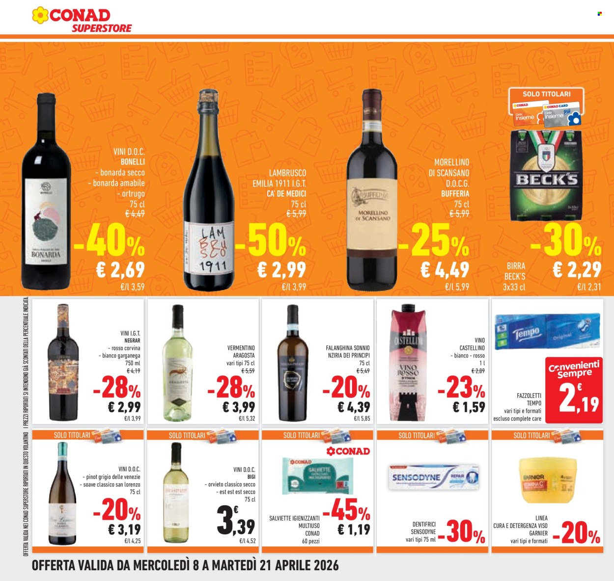 Volantino Conad Superstore - 8/4/2026 - 21/4/2026. Pagina 28