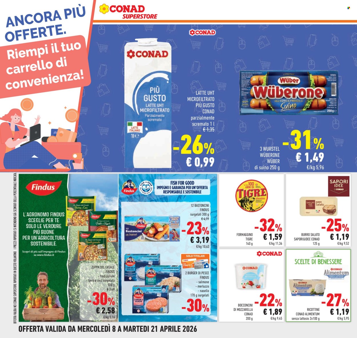 Volantino Conad Superstore - 8/4/2026 - 21/4/2026. Pagina 32