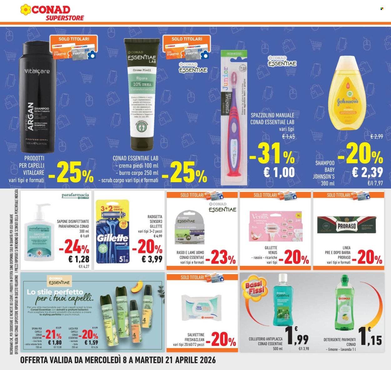 Volantino Conad Superstore - 8/4/2026 - 21/4/2026. Pagina 36