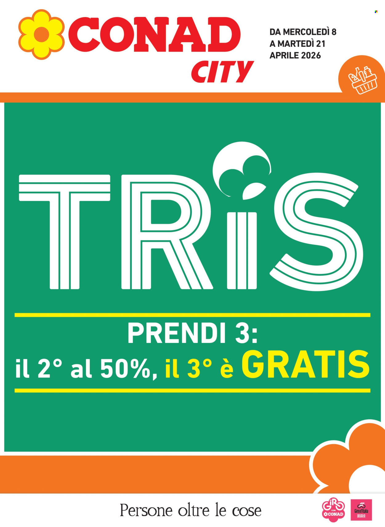 Volantino Conad - 8/4/2026 - 21/4/2026. Pagina 1