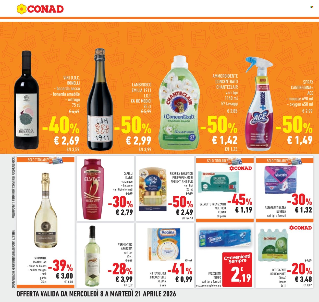 Volantino Conad - 8/4/2026 - 21/4/2026. Pagina 22
