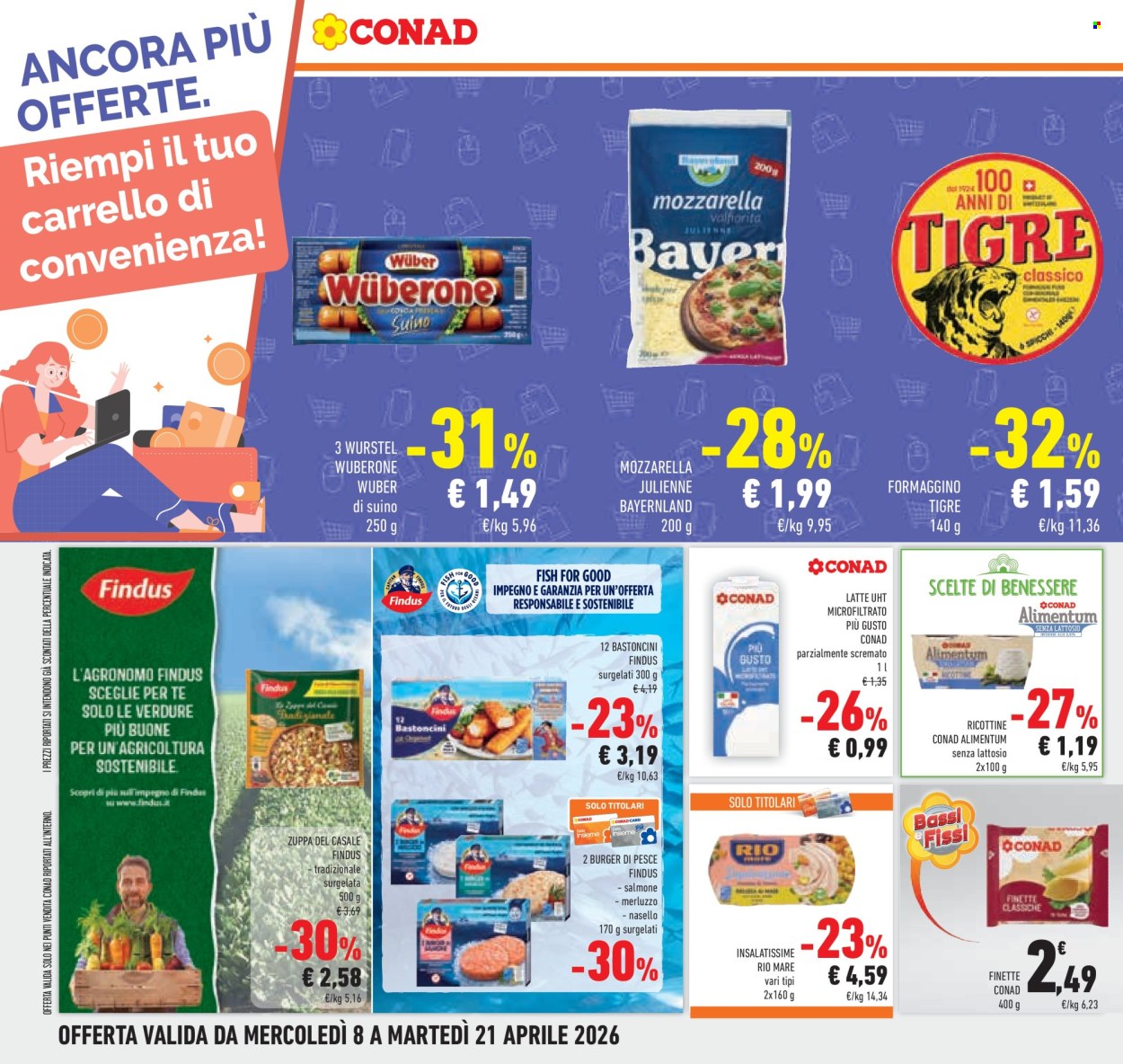 Volantino Conad - 8/4/2026 - 21/4/2026. Pagina 24