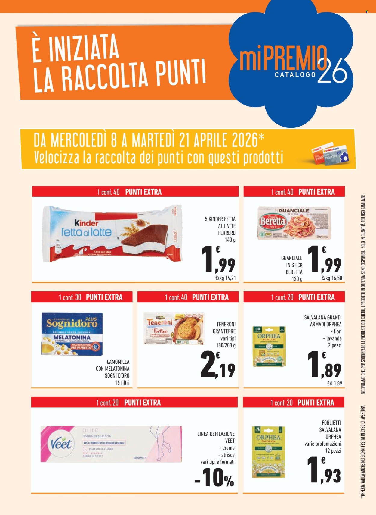 Volantino Conad - 8/4/2026 - 21/4/2026. Pagina 22