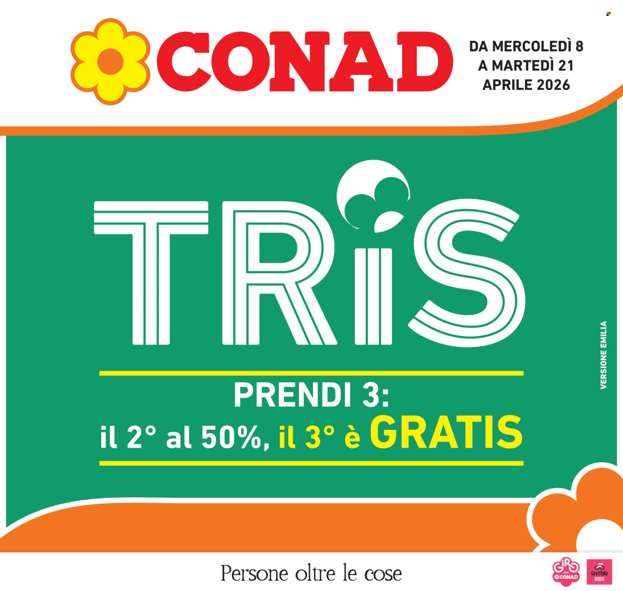 Volantino Conad - 8/4/2026 - 21/4/2026. Pagina 1
