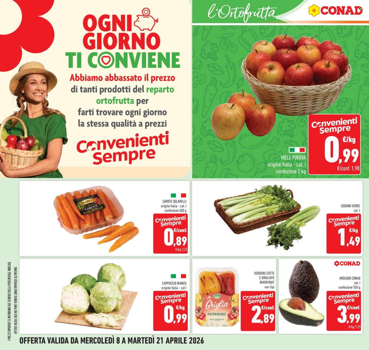 Volantino Conad - 8/4/2026 - 21/4/2026. Pagina 10