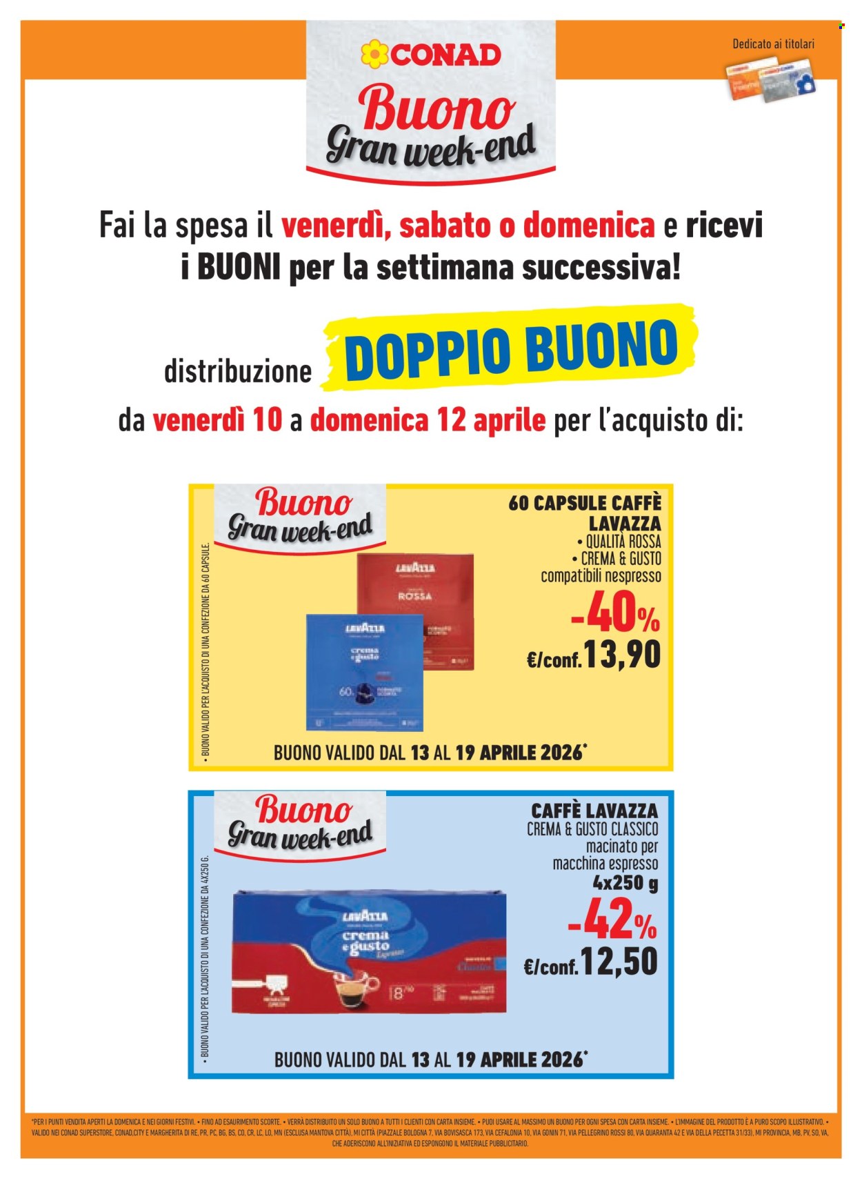 Volantino Margherita Conad - 8/4/2026 - 21/4/2026. Pagina 7