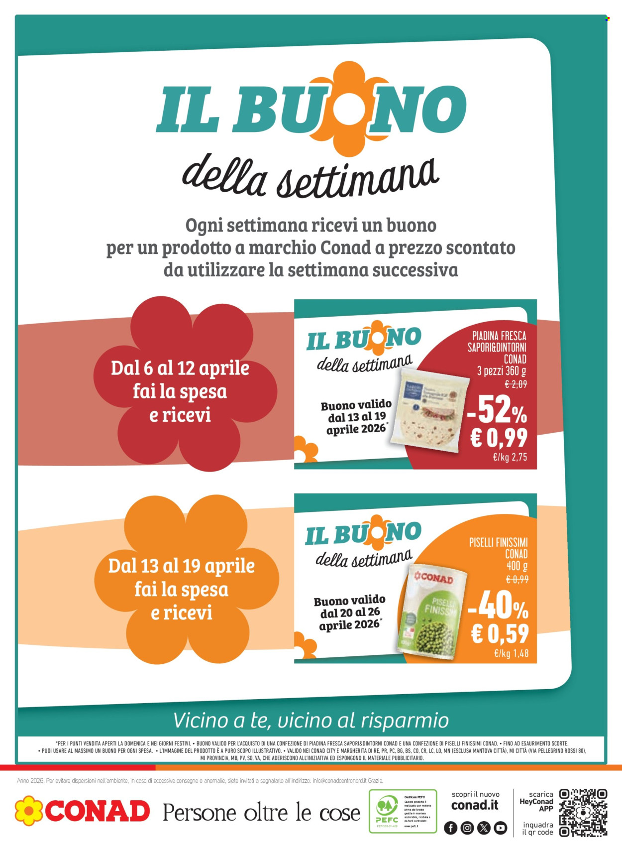 Volantino Margherita Conad - 8/4/2026 - 21/4/2026. Pagina 24