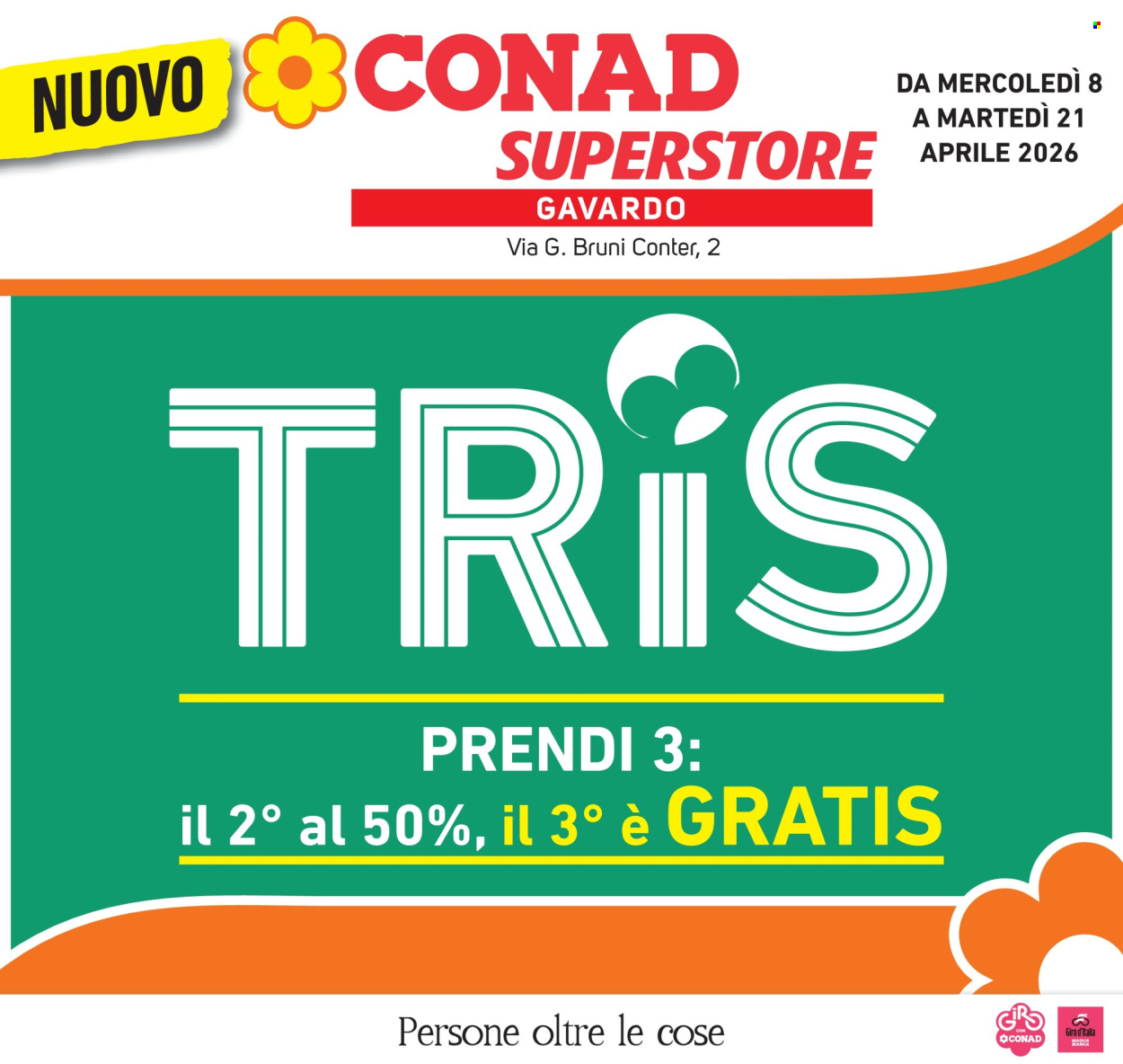 Volantino Conad Superstore - 8/4/2026 - 21/4/2026. Pagina 1