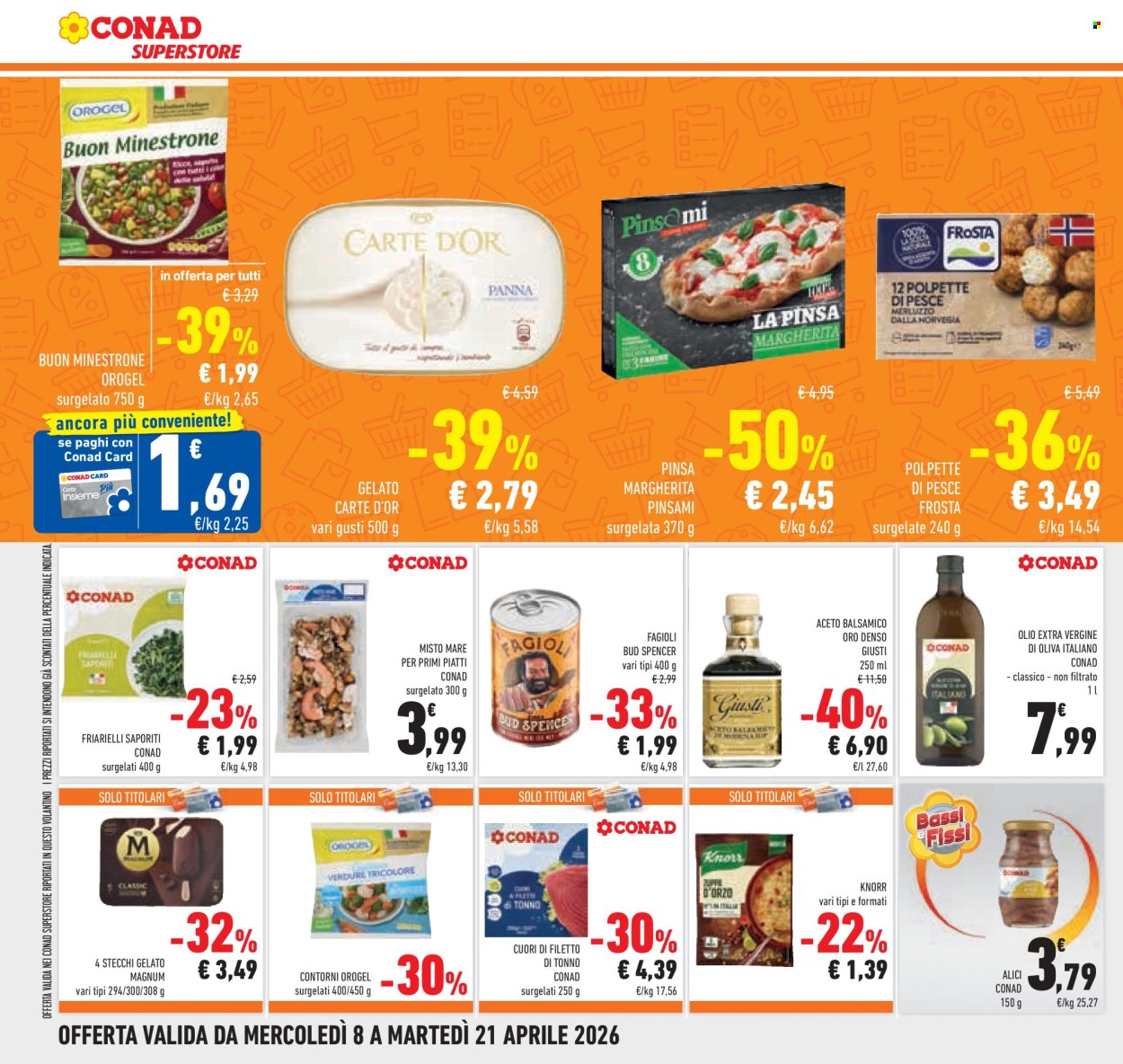 Volantino Conad Superstore - 8/4/2026 - 21/4/2026. Pagina 22