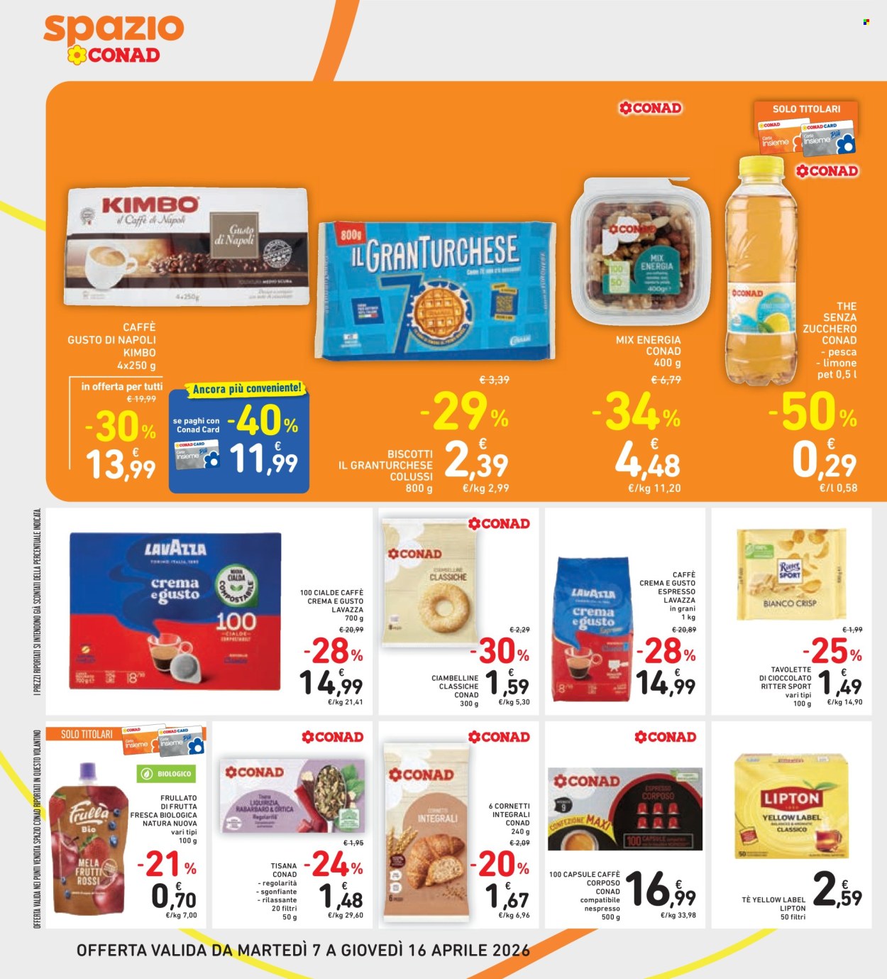 Volantino Spazio Conad - 7/4/2026 - 16/4/2026. Pagina 26