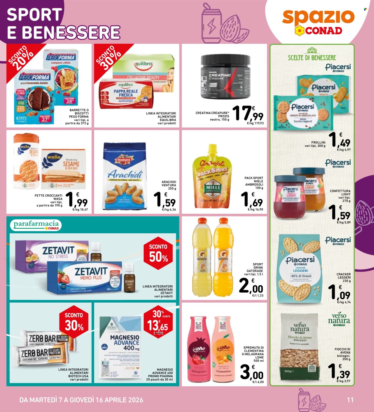 Volantino Spazio Conad - 7/4/2026 - 16/4/2026. Pagina 11
