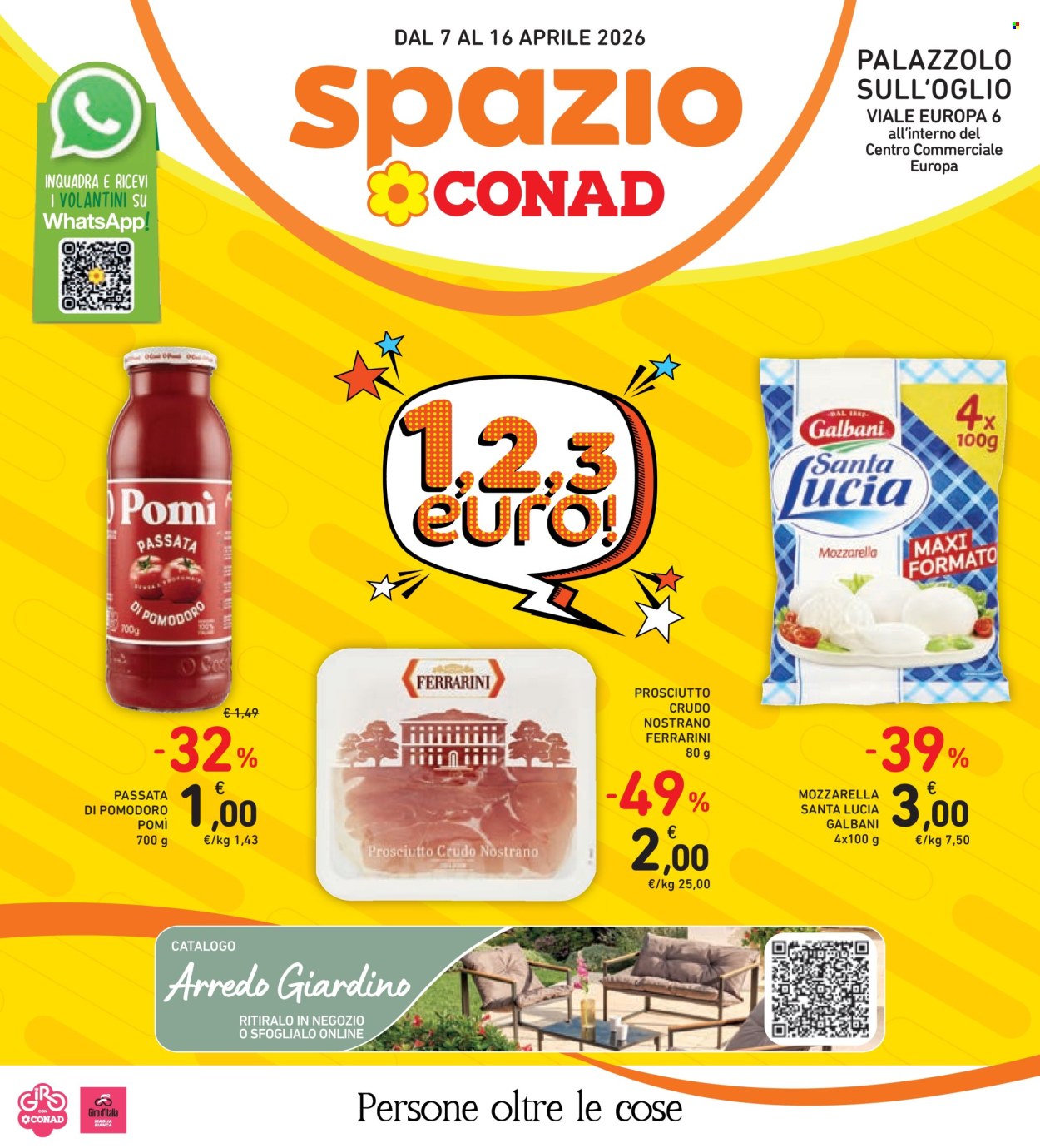 Volantino Spazio Conad - 7/4/2026 - 16/4/2026. Pagina 1