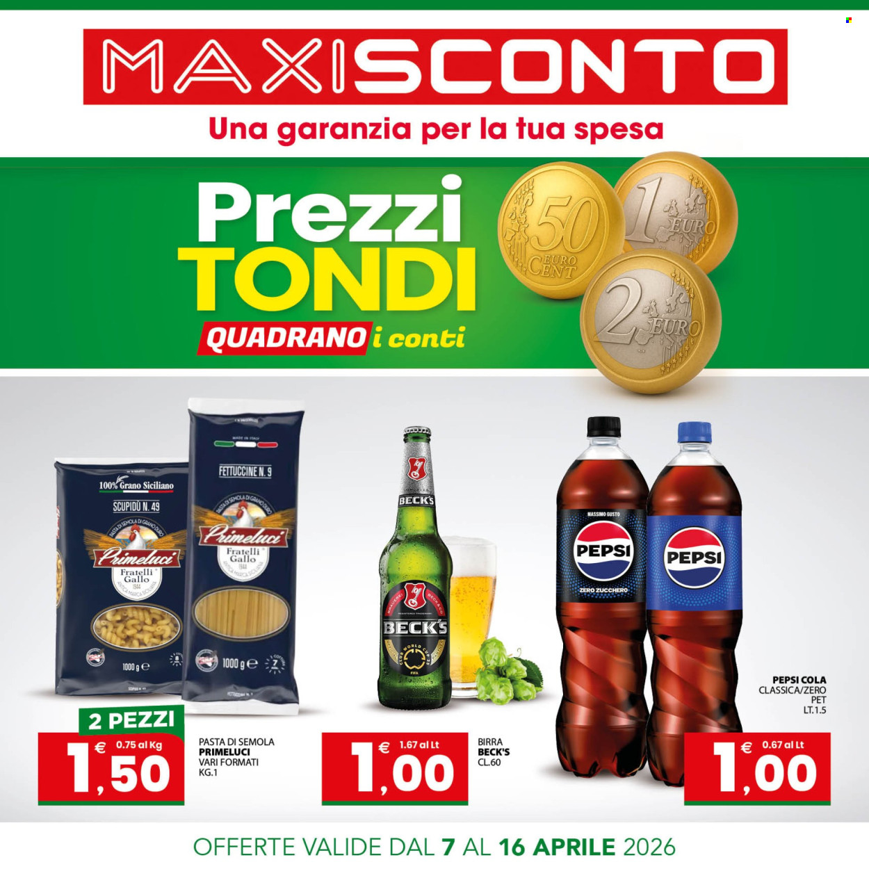 Volantino Despar - 7/4/2026 - 16/4/2026. Pagina 1