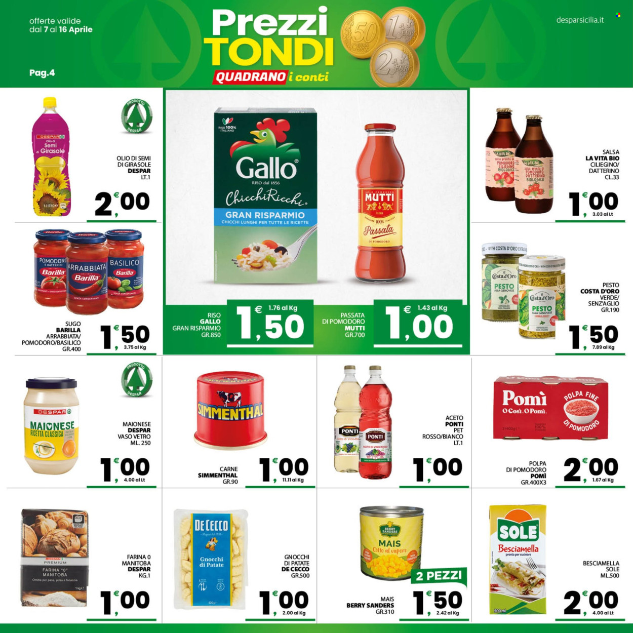 Volantino Despar - 7/4/2026 - 16/4/2026. Pagina 4