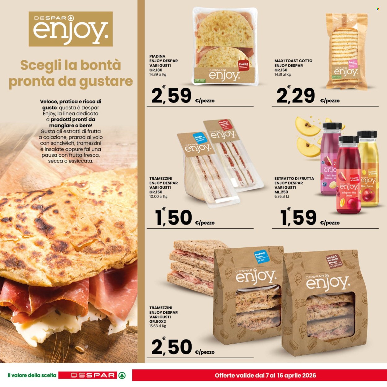 Volantino Despar - 7/4/2026 - 16/4/2026. Pagina 11