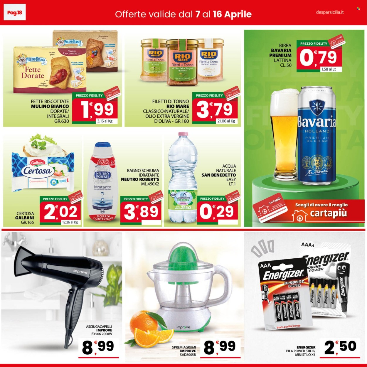 Volantino Despar - 7/4/2026 - 16/4/2026. Pagina 18