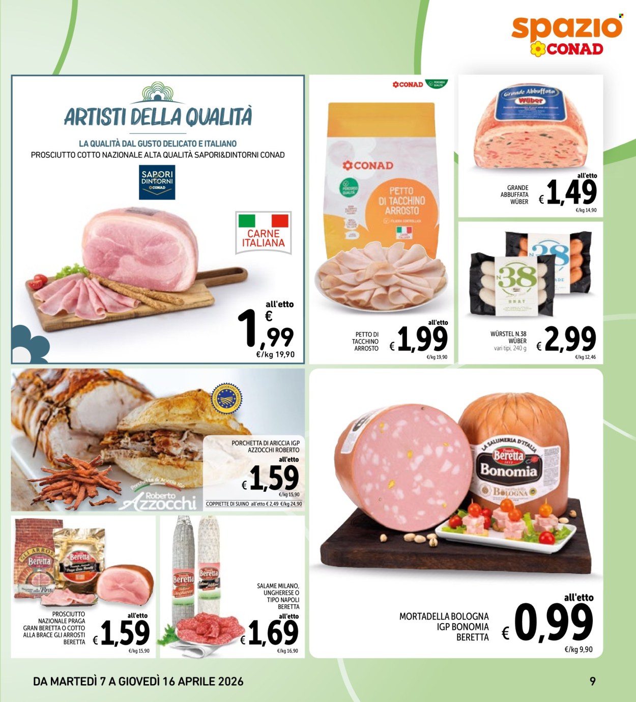 Volantino Spazio Conad - 7/4/2026 - 16/4/2026. Pagina 9