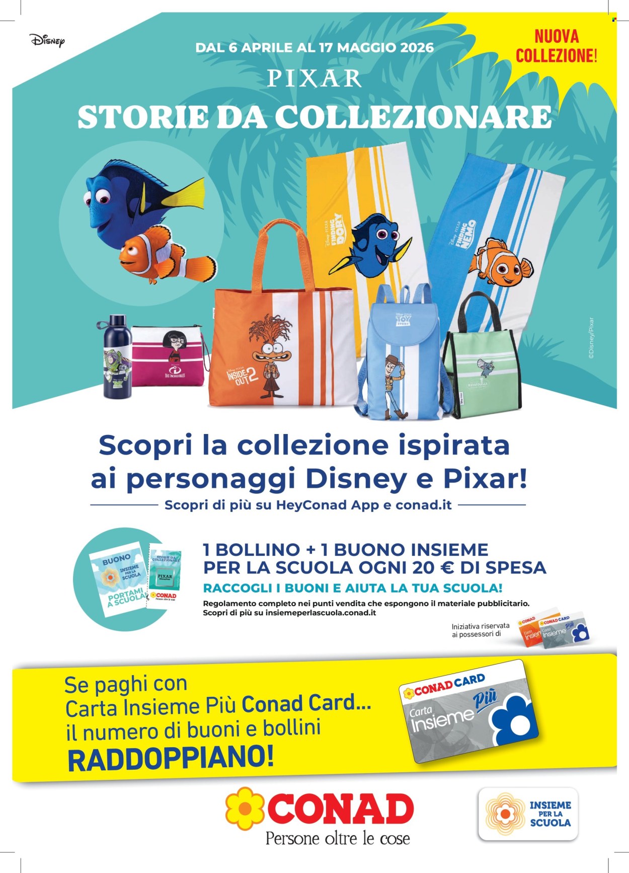 Volantino Conad - 6/4/2026 - 17/5/2026. Pagina 1