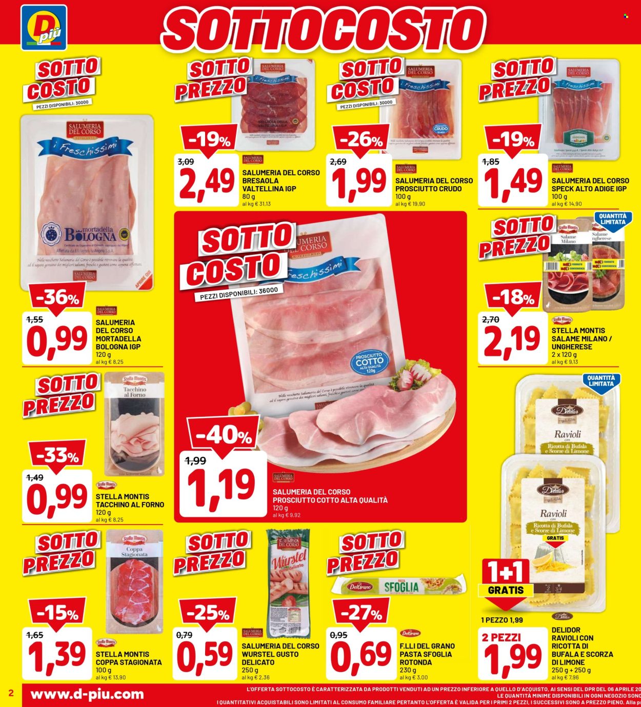 Volantino Dpiù - 9/4/2026 - 18/4/2026. Pagina 2