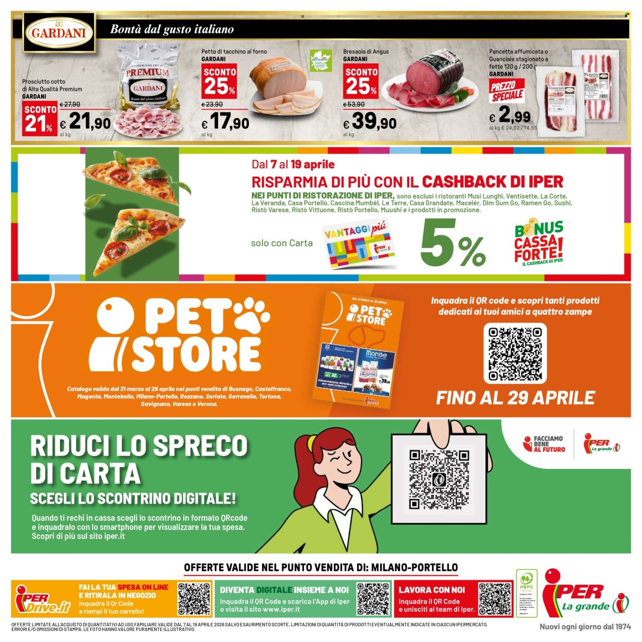 Volantino Iper, La grande i - 7/4/2026 - 19/4/2026. Pagina 40