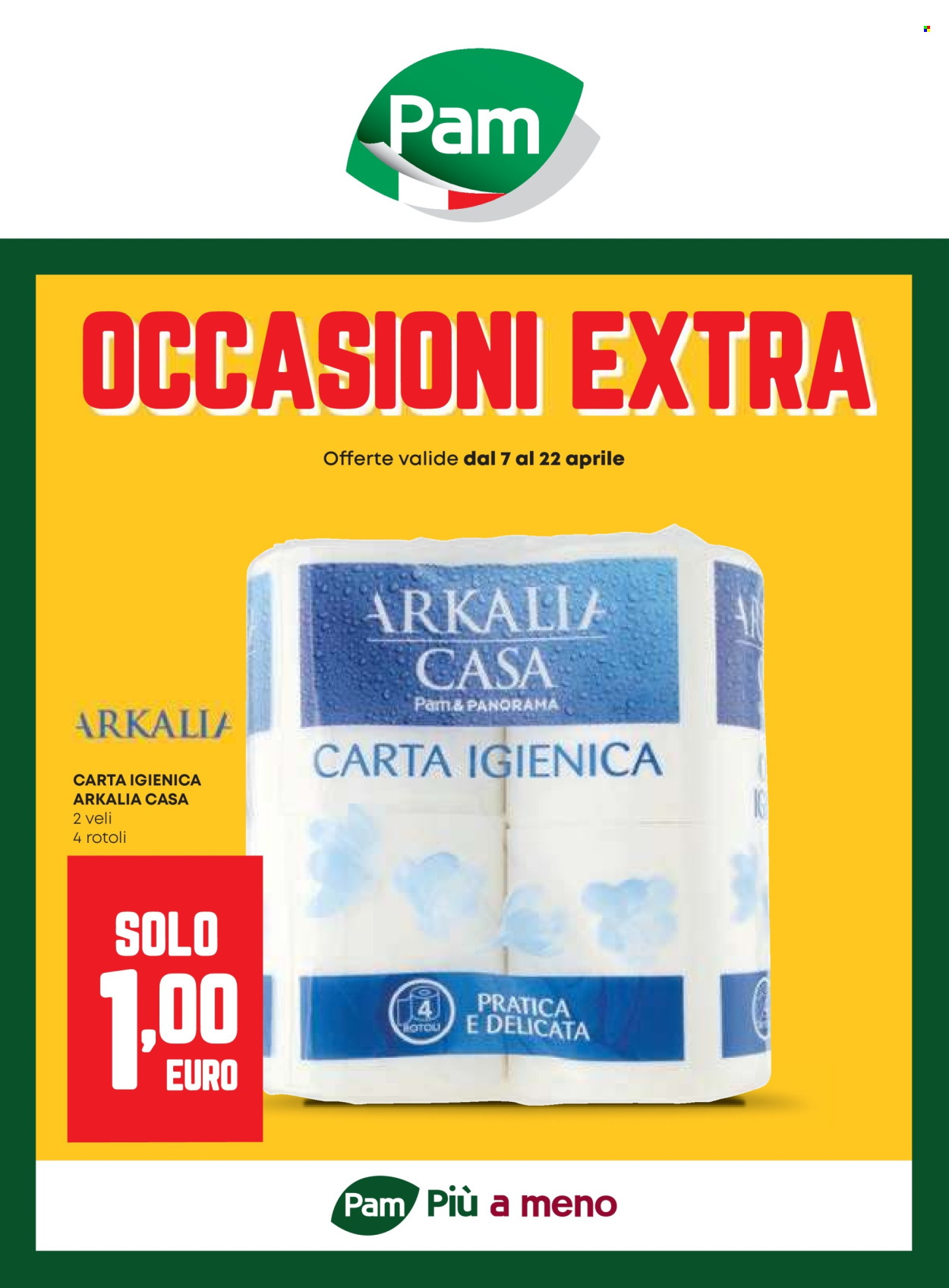 Volantino Pam Panorama - 7/4/2026 - 22/4/2026. Pagina 1