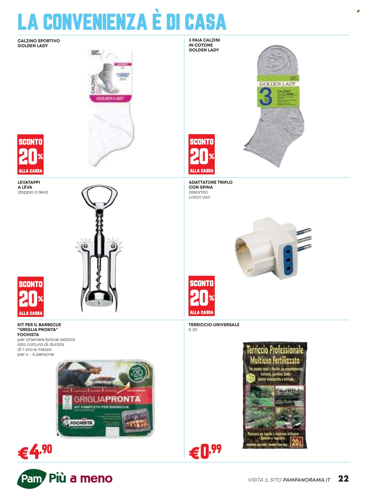 Volantino Pam Panorama - 7/4/2026 - 22/4/2026. Pagina 22