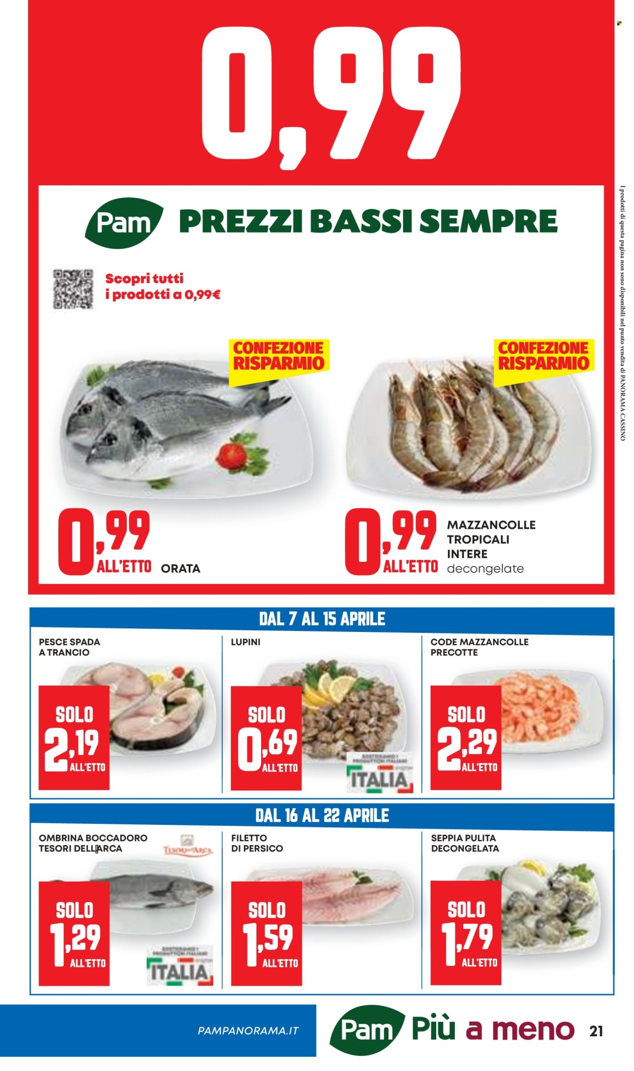 Volantino Pam Panorama - 7/4/2026 - 22/4/2026. Pagina 21