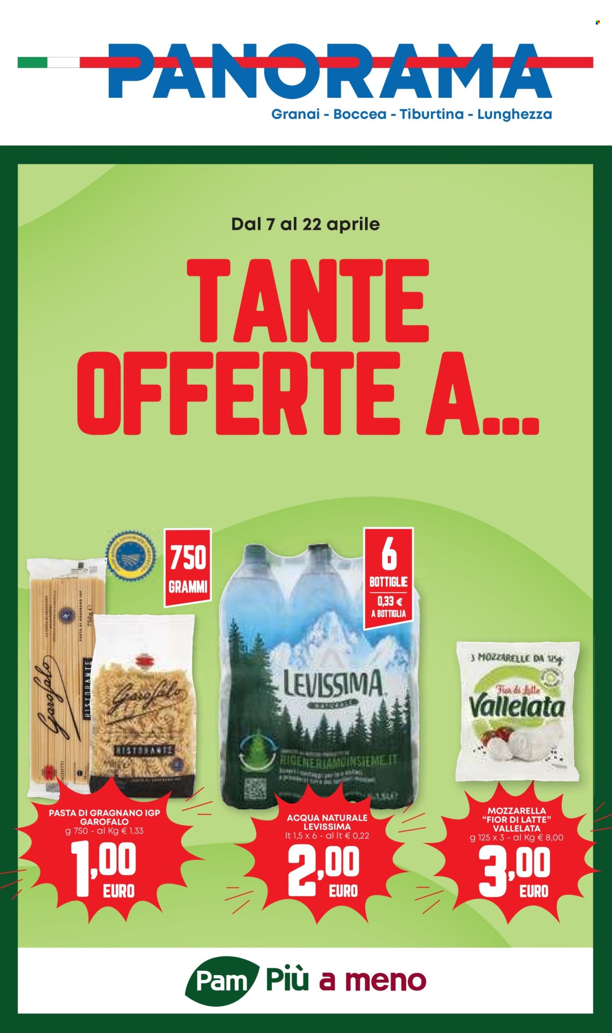 Volantino Panorama - 7/4/2026 - 22/4/2026. Pagina 1