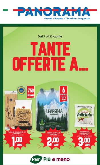 Volantino Panorama - 7/4/2026 - 22/4/2026.