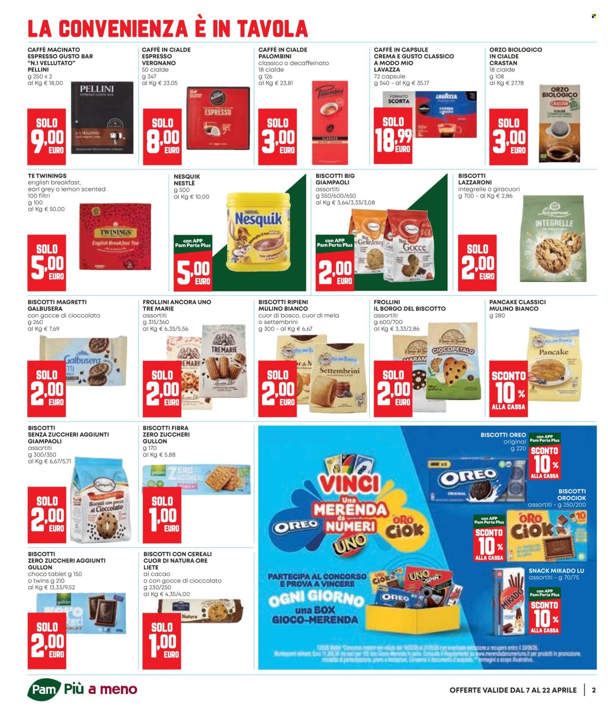 Volantino Pam Panorama - 7/4/2026 - 22/4/2026. Pagina 2