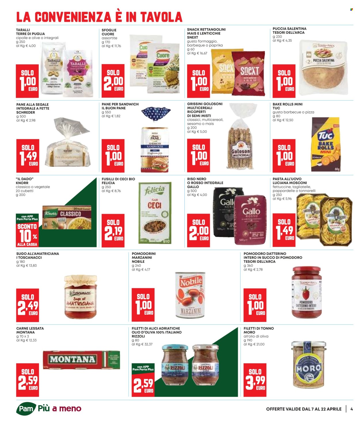 Volantino Pam Panorama - 7/4/2026 - 22/4/2026. Pagina 4