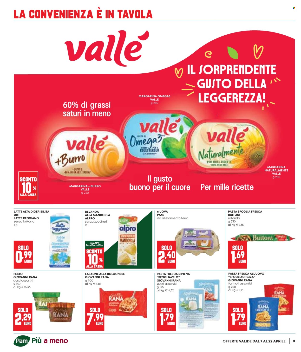 Volantino Pam Panorama - 7/4/2026 - 22/4/2026. Pagina 8