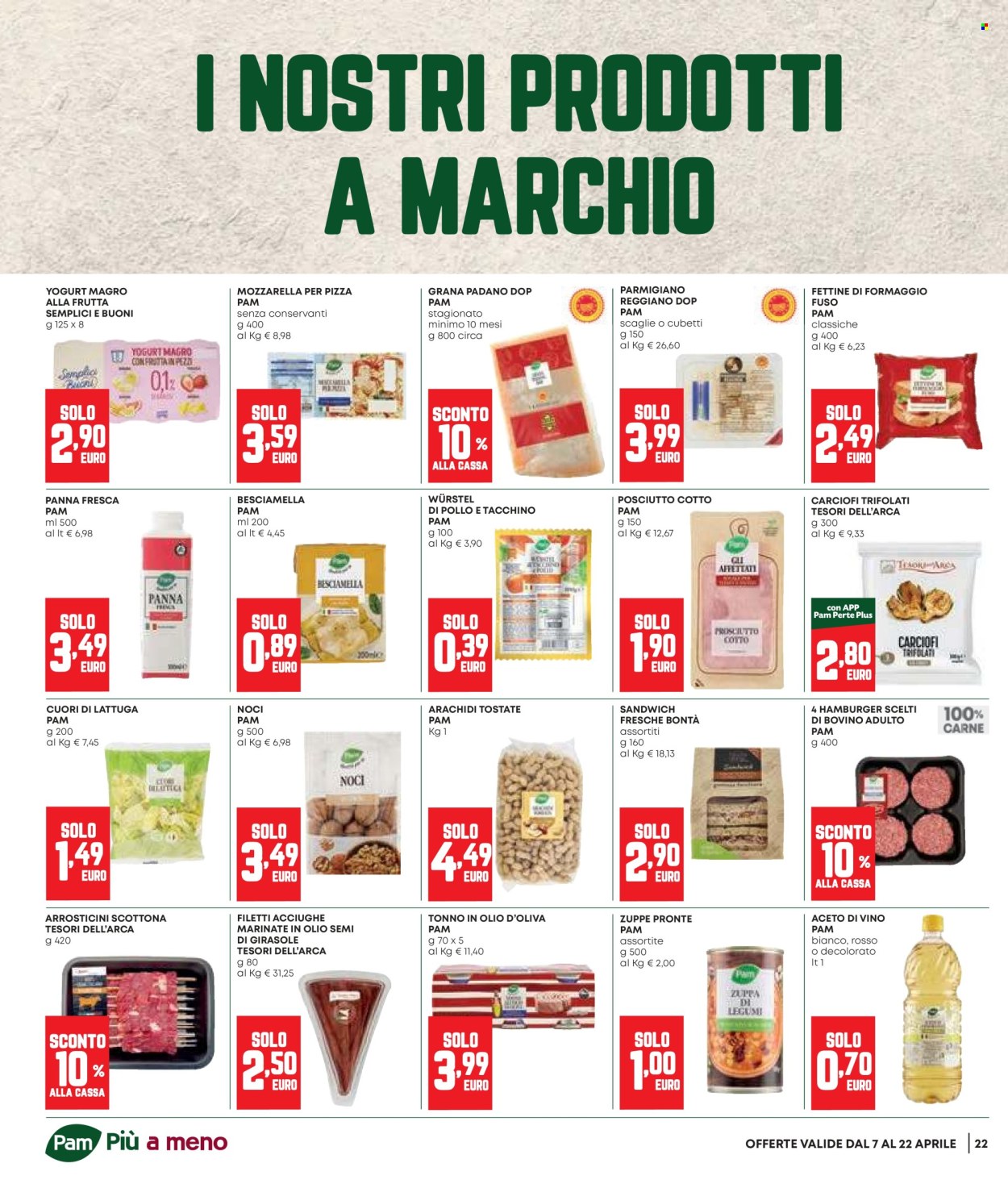 Volantino Pam Panorama - 7/4/2026 - 22/4/2026. Pagina 22