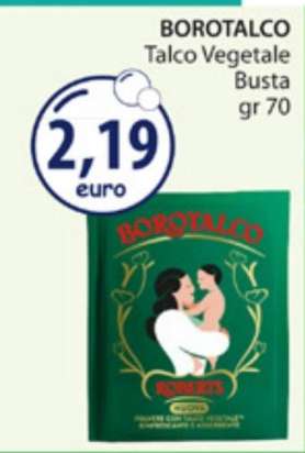 BOROTALCO Talco Vegetale Busta gr 70