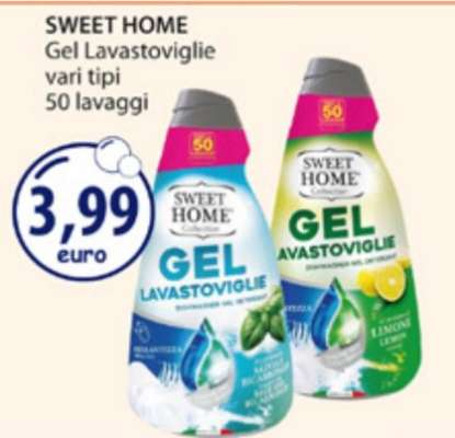 SWEET HOME Gel Lavastoviglie