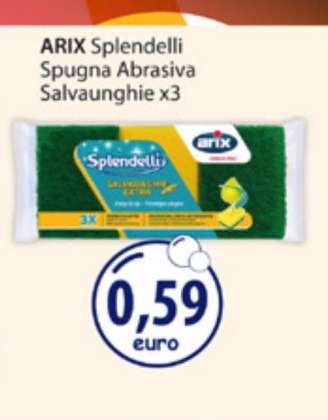 ARIX Splendelli Spugna Abrasiva Salvaughie x3