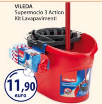 VILEDA Supermocio 3 Action Kit Lavapavimenti