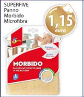 SUPERFIVE Panno Morbido Microfibra