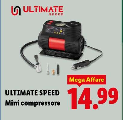 ULTIMATE SPEED Mini compressore