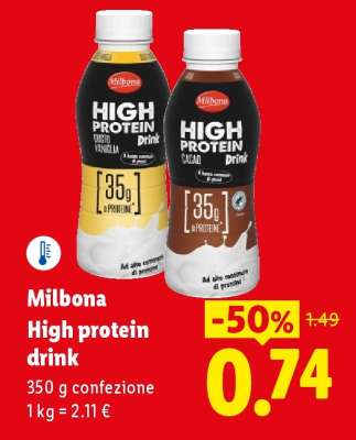 Milbona High protein drink