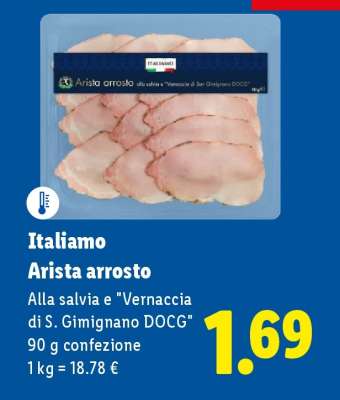 Italiamo Arista arrosto