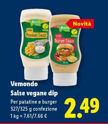 Vemondo Salse vegane dip