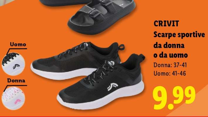 CRIVIT Scarpe sportive da donna o da uomo