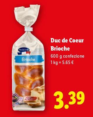 Duc de Coeur Brioche